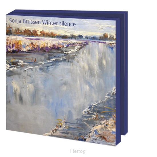 Winter silence - kaartenmapje met enveloppen