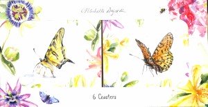 Passion for Butterflies - onderzetters