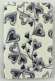 Schriftje 14 x 9 cm. - Second Life Journal Hart