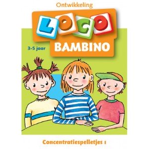 Concentratiespelletjes 1 - loco bambino 3-5 jaar