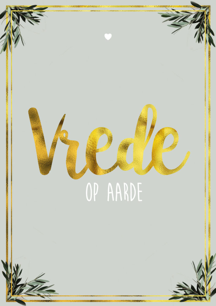 Vrede op aarde - kaart A5 - 8719274582410