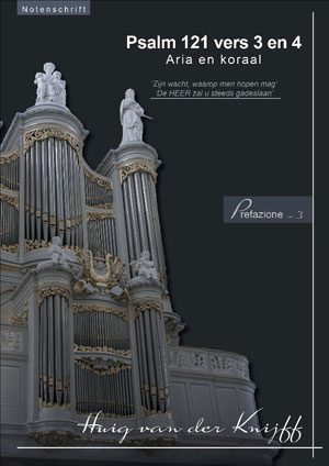 Psalm 121 vers 3 en 4 - Notenschrift