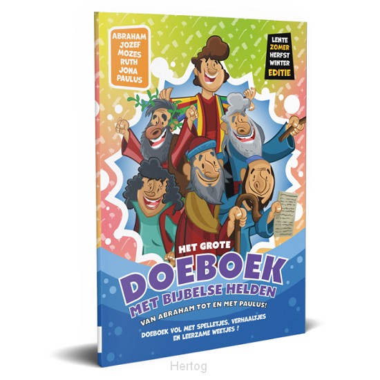 Het grote doeboek met Bijbelse helden - zomer-editie