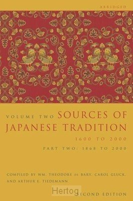 Sources of Japanese Tradition, Abridged