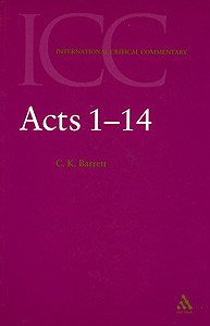 ICC: Acts 1 - 14 PB