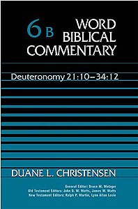 WBC 06B: Deuteronomy 21 - 34