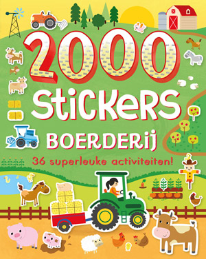 2000 stickers boerderij
