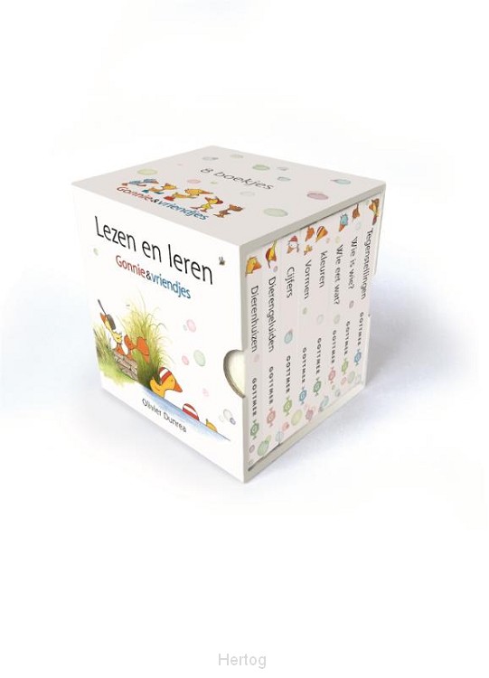 Lezen en leren met Gonnie & vriendjes - 8 boekjes