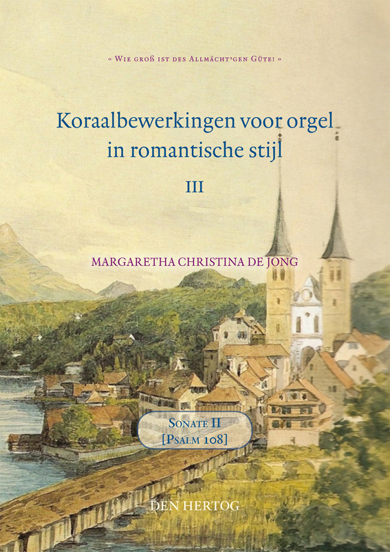 Sonate over Psalm 108 - Notenschrift