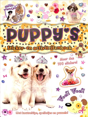 Puppy's - sticker- en activiteitenboek