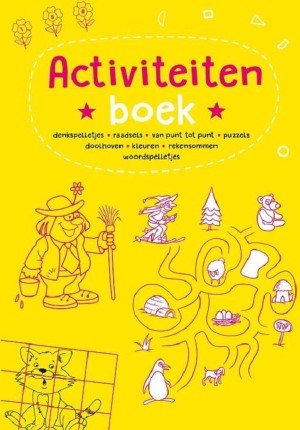 Activiteitenboek - geel