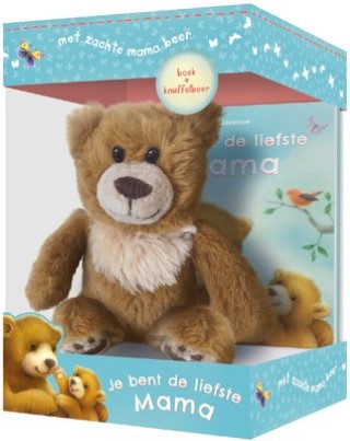Je bent de liefste mama + knuffelbeer