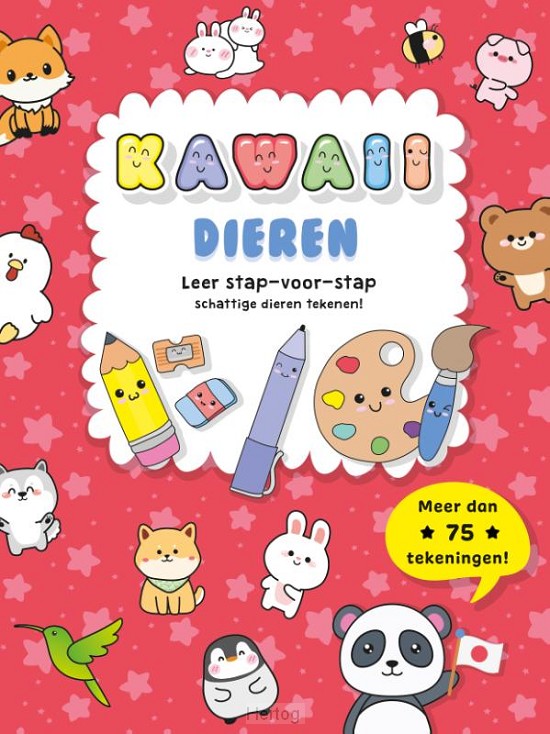 Kawaii dieren - leer stap-voor-stap schattige dieren tekenen