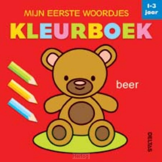 Mijn eerste woordjes - kleurboek