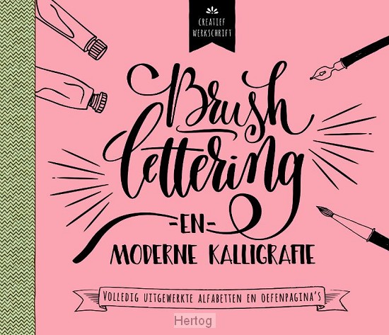Brushlettering en moderne kalligrafie