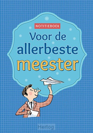 Voor de allerbeste meester - notitieboek