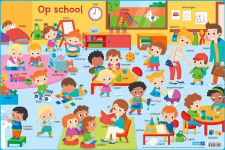 Op school - educatieve onderlegger