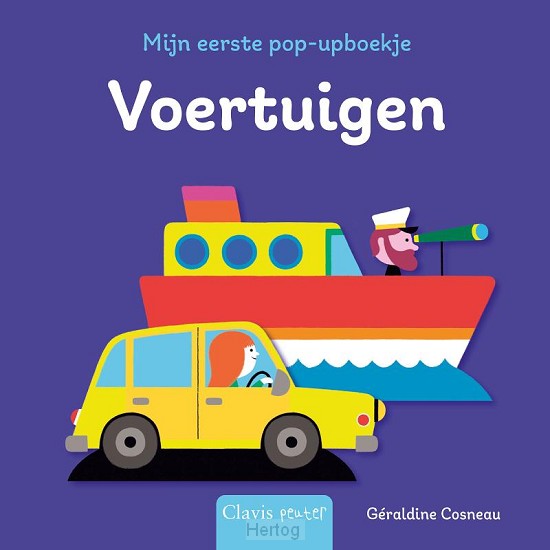 Voertuigen - mijn eerste pop-upboekje