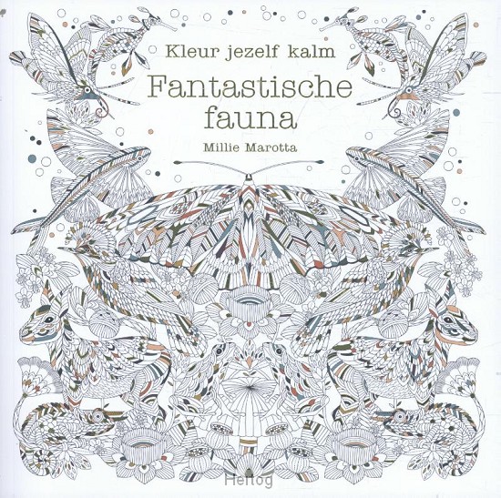 Kleur jezelf kalm - Fantastische fauna