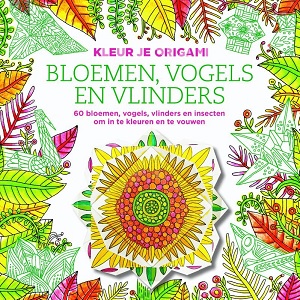Bloemen, vogels en vlinders