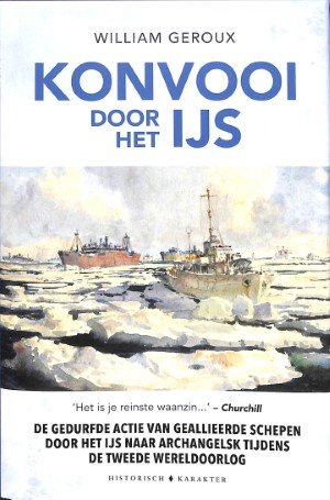 Konvooi door het ijs