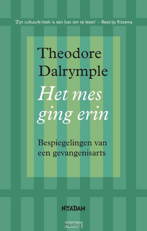 Het mes ging erin