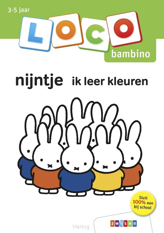Nijntje ik leer kleuren - loco bambino 3-5 jaar