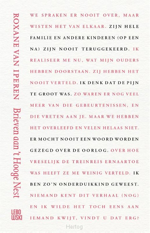 E-book Brieven aan 't Hooge Nest