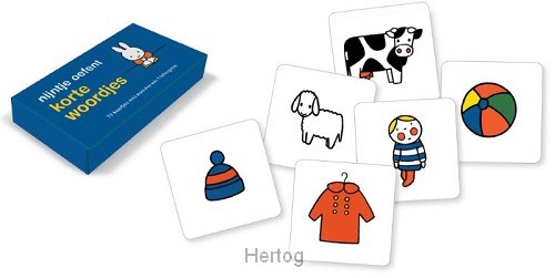 Nijntje oefent korte woordjes