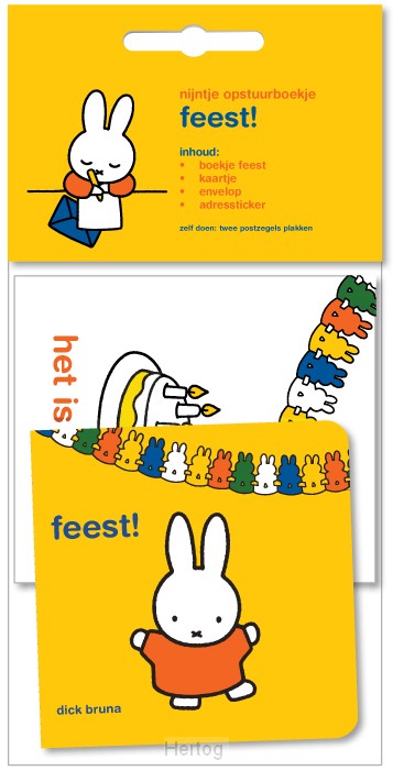 Nijntje opstuurboekje, feest!