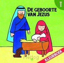 De geboorte van Jezus - kleurboek