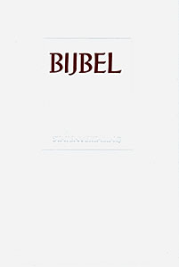 Bijbel SV kunstleer wit