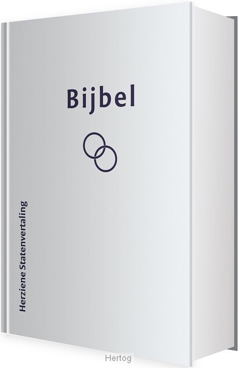 HSV huwelijksbijbel wit 16x24 cm.