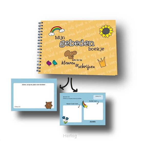 Mijn gebedenboekje om in te kleuren & schrijven