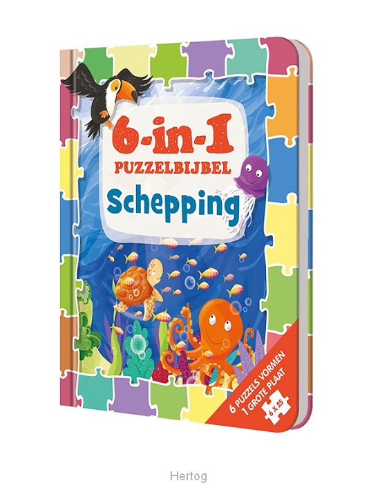 Schepping - 6-in-1 puzzelbijbel