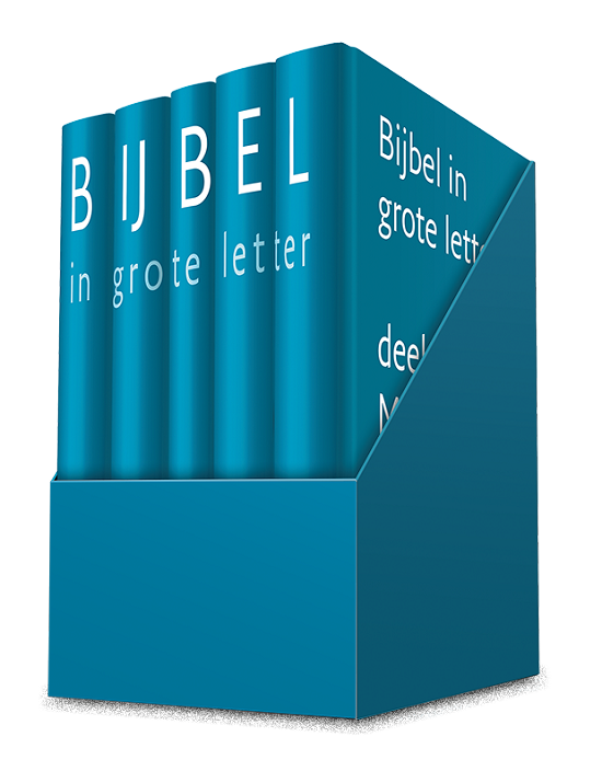 NBV grootlettereditie - 5 delen