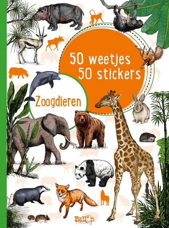 Zoogdieren - 50 weetjes, 50 stickers