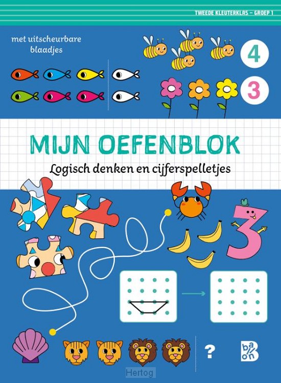 Mijn oefenblok - Logisch denken en cijferspelletjes
