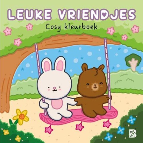Leuke vriendjes - cosy kleurboek