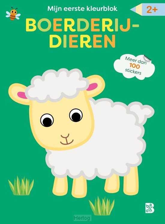 Mijn eerste kleurblok - boerderijdieren