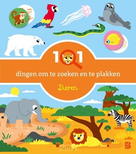 101 dingen om te zoeken en te plakken - dieren