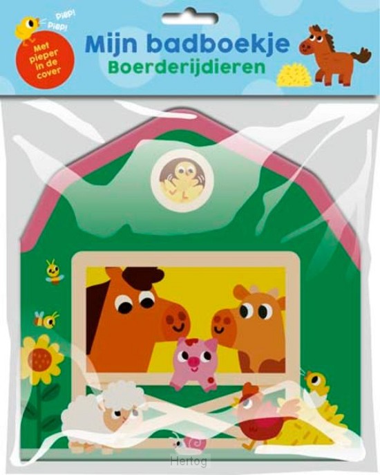Mijn badboekje - Boerderijdieren