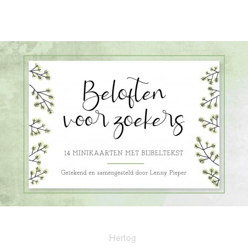 Beloften voor zoekers - minikaartenset