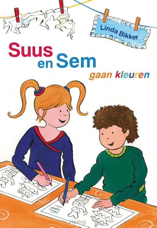 Suus en Sem gaan kleuren - deel 2