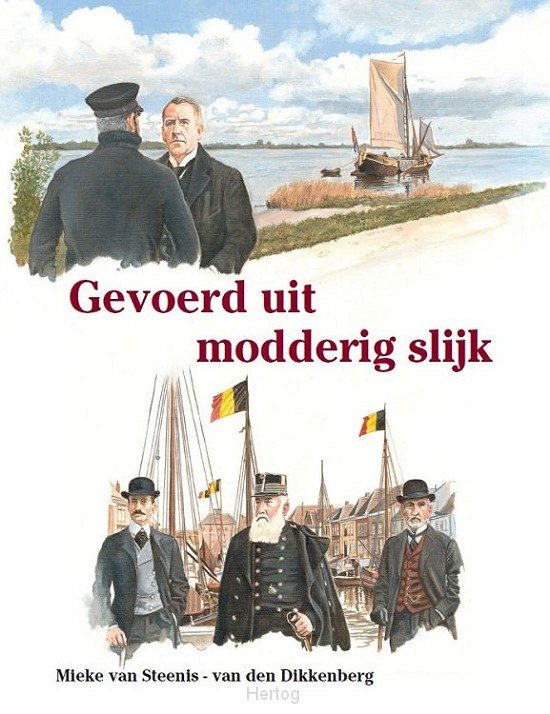 Gevoerd uit modderig slijk