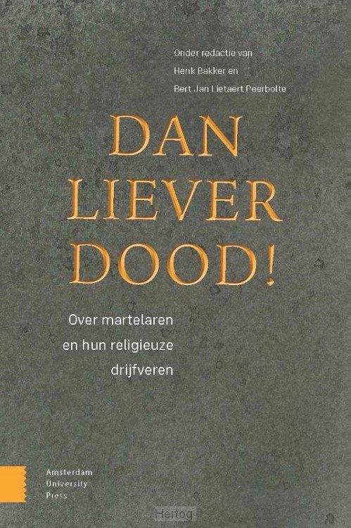Dan liever dood!