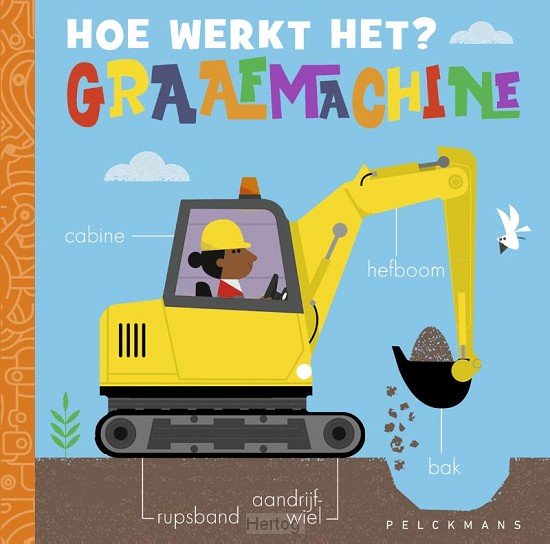 Hoe werkt het? Graafmachine