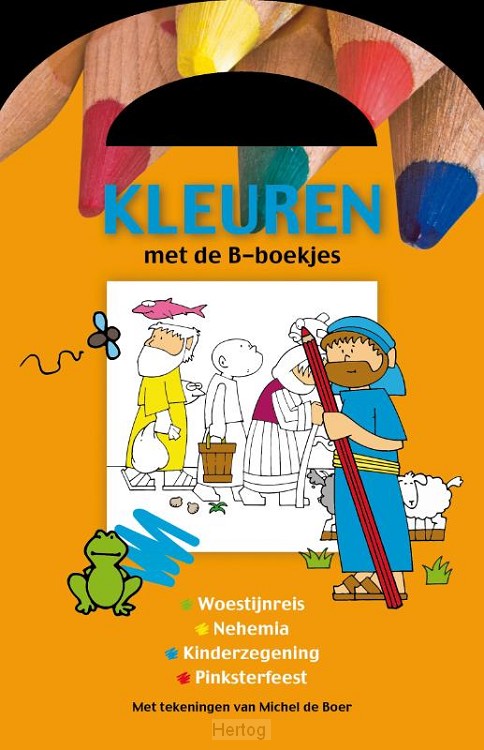 Kleurboek met handvat