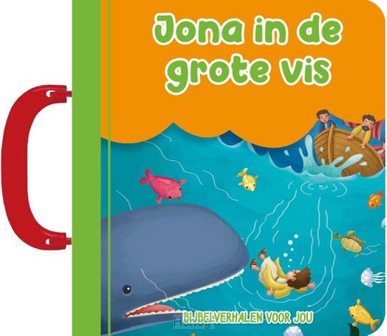Jona in de grote vis - met handvat