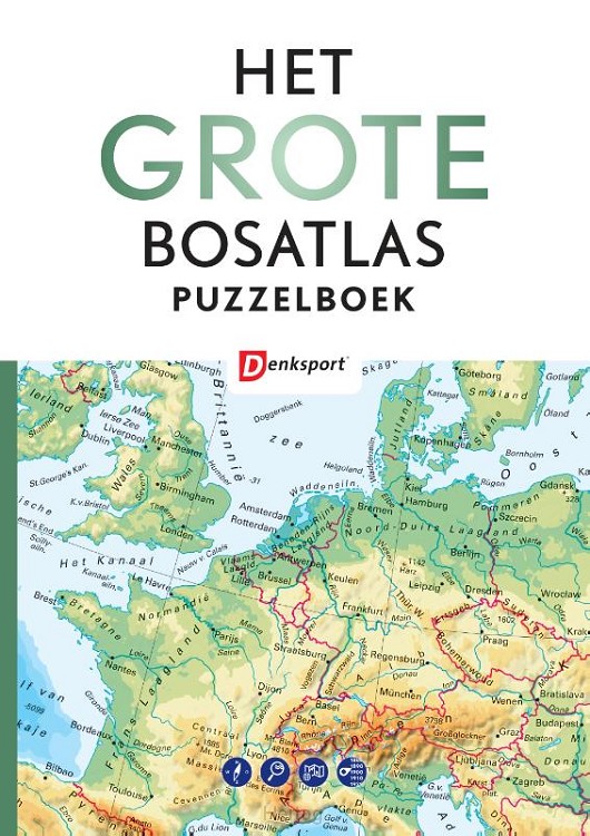 Het Grote Bosatlas Puzzelboek